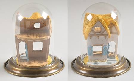 Snow White & the Seven Dwarfs-Miniature Cozy Cottage Display - Boxed
