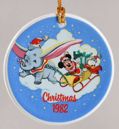 Disney Annual Ornaments-Flat Special Delivery - Boxed