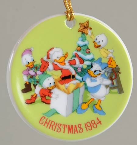 Disney Annual Ornaments-Flat Celebrating Donald's Birthday - Boxed