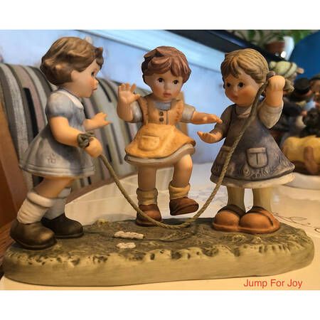 Berta Hummel Figurines Jump For Joy - Boxed