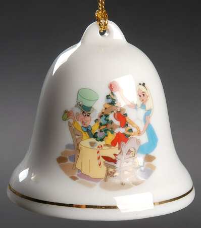 Disney Christmas Bell Alice In Wonderland - No Box