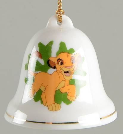 Disney Christmas Bell Lion King-Simba - No Box
