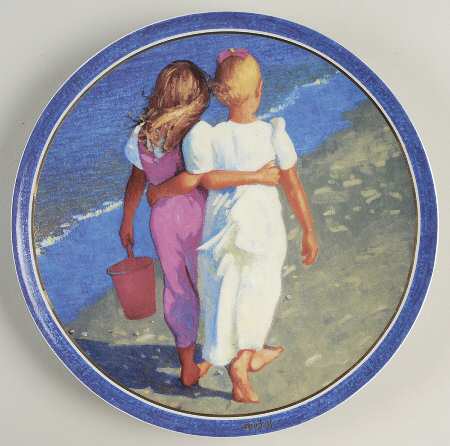 Artis Orbis-Dunlay Best Friends-Plate - Boxed