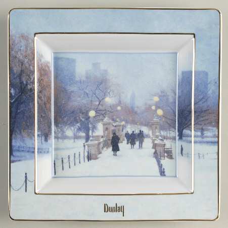 Artis Orbis-Dunlay Winter Snowfall-Bowl - Boxed