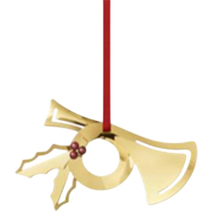Annual Christmas Ornament Horn - Boxed