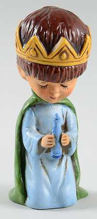 Moppets Nativity King With Bottle - Boxed