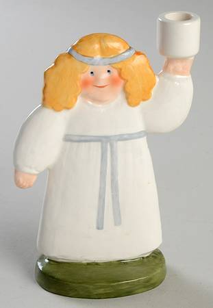 Lisa Larson Candleholder Angel - No Box
