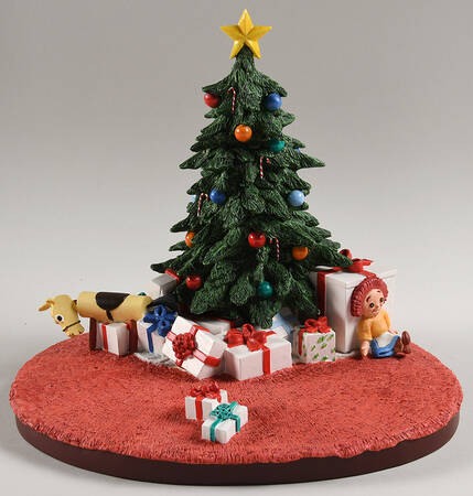 Looney Tunes Spotlight Gift Wrapped-Christmas Morning Scape - No Box