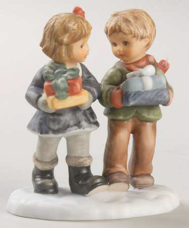 Seasons Greetings-Berta Hummel Santas Little Helpers - Boxed