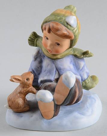 Seasons Greetings-Berta Hummel Life Has Its Ups And Downs - Boxed