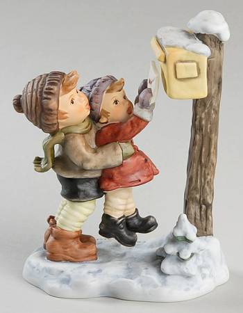 Seasons Greetings-Berta Hummel Sending Season's Greetings - Boxed