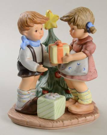 Seasons Greetings-Berta Hummel A Present For You - Boxed