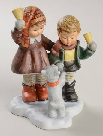 Seasons Greetings-Berta Hummel Jingling Bells - Boxed