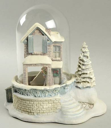 The Night Before Christmas-Miniature Upon The House Top - With Box