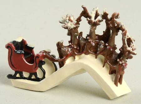 The Night Before Christmas-Miniature Eight Tiny Reindeer - Boxed