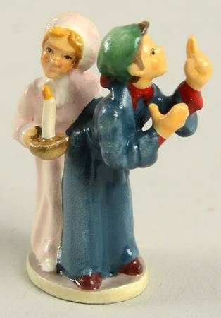 The Night Before Christmas-Miniature Mama & Papa - Boxed