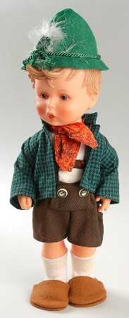 Hummel Vinyl Dolls Hansl - No Box