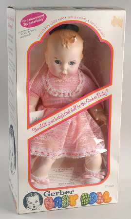 Gerber Doll Baby Girl-Pink Dress - Boxed