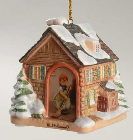 M I Hummel Bavarian Village Company's Coming - No Box