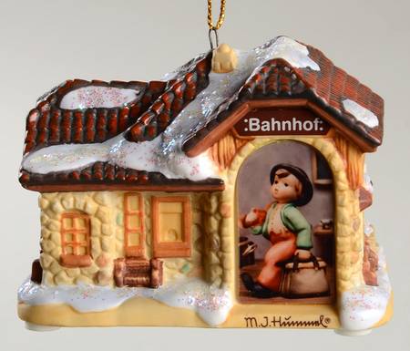 M I Hummel Bavarian Village All Aboard - No Box