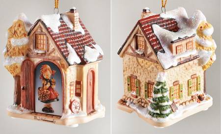 M I Hummel Bavarian Village Apple Tree Cottage - No Box