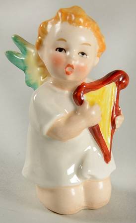 Goebel Nativity-Hx257 Angel With Harp - No Box