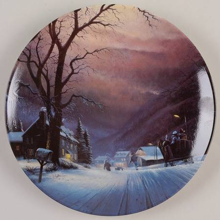 Hometown Memories Mountain Sleigh Ride - Boxed