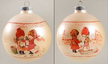 Moppets Christmas Ornaments To Mother With Love - Boxed