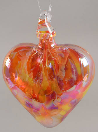 Heart Ornaments Sunset - No Box