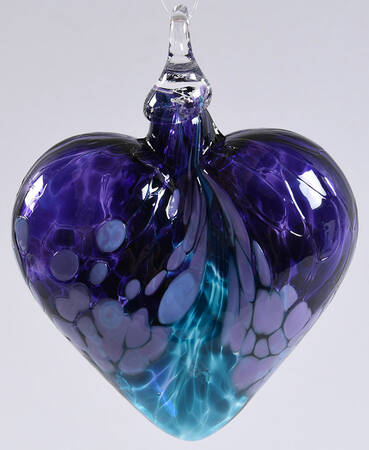 Heart Ornaments Iris - No Box