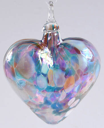 Heart Ornaments Lilac - No Box