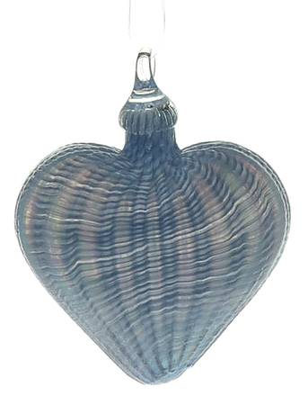 Heart Ornaments Periwinkle Heart - No Box