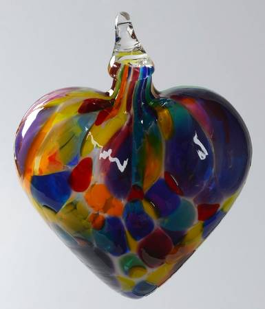 Heart Ornaments Fiesta Heart - No Box