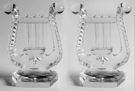 Shannon Figurines Harp Bookend Pair - Boxed