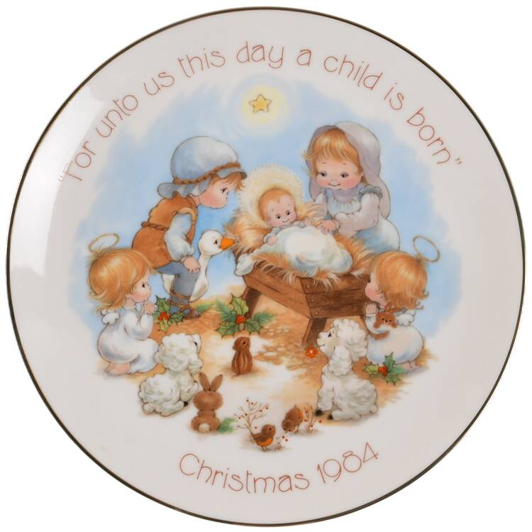 God's in His Heaven For Unto Us This Day A Child Is Born - No Box