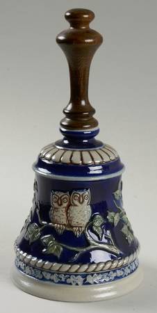 Bavarian Forest Series Owls-Bell - With Box
