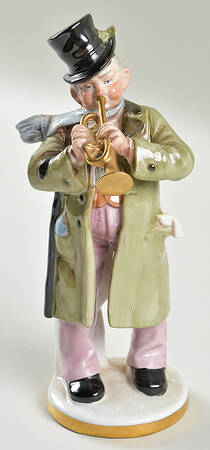 Grafenthal Figurines Street Musician Trumpeter - No Box