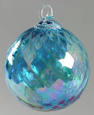Birthstone Ornaments December-Topaz Diamond Facet - Boxed