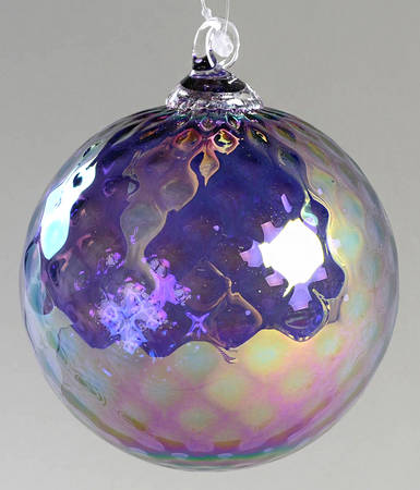 Birthstone Ornaments February- Amethyst Syrah - Boxed