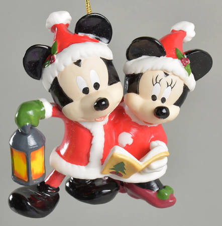 Disney President's Edition-Porcelain Mickey & Minnie Mouse - With Box