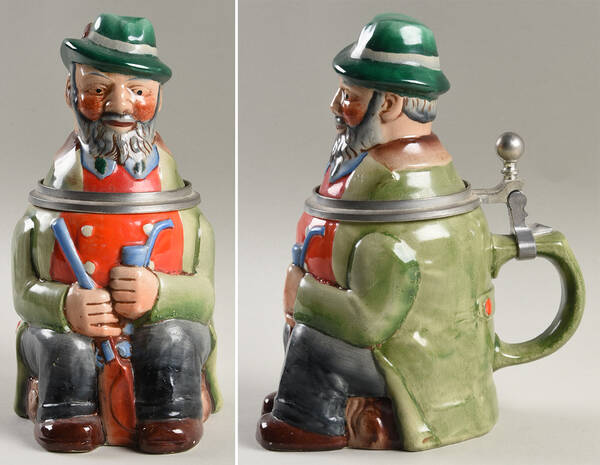 Figural Steins Hunter - No Box