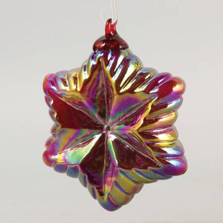 Vintage Stars Ornaments Red - No Box