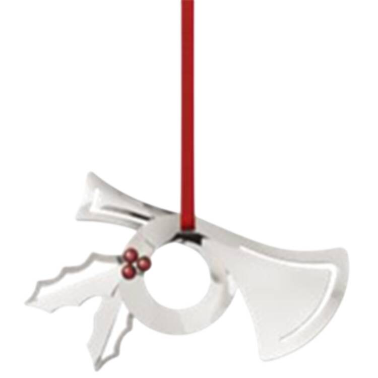 Annual Christmas Ornaments-Palladium Horn - Boxed