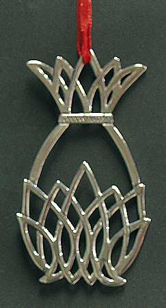 Hand & Hammer Christmas Ornament Pineapple - Boxed