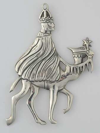 Hand & Hammer Christmas Ornament Wise Man - With Box