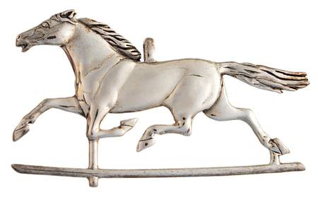 Hand & Hammer Christmas Ornament Running Horse - Wtih Box