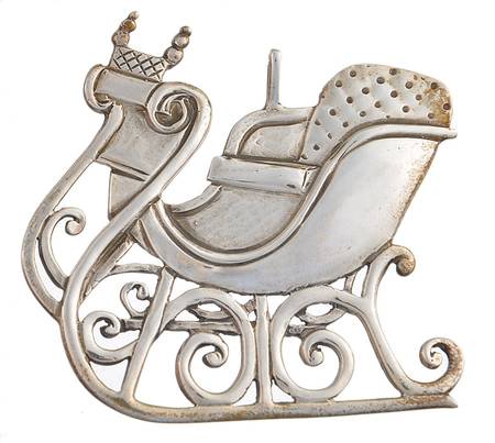 Hand & Hammer Christmas Ornament Sleigh - Boxed