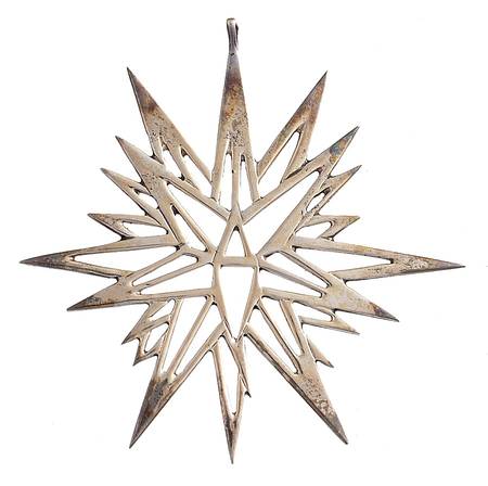 Hand & Hammer Christmas Ornament Moravian Star - Boxed