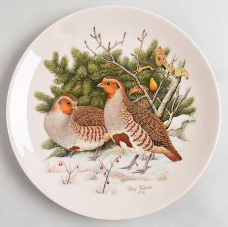 Halberts Christmas Plate Partridge In A Pear Tree - Boxed