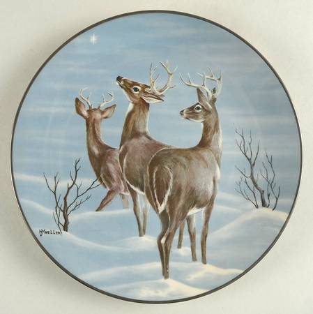 Halberts Christmas Plate Three Kings - No Box